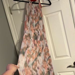 SO pink tye-dye sundress (maxi length)